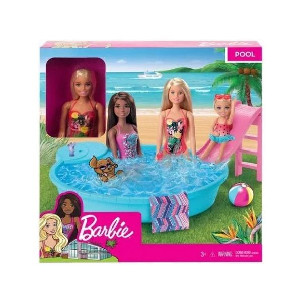 BARBIE LALKA+BASEN