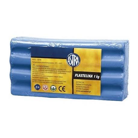 PLASTELINA ASTRA 1KG NIEBIESKA