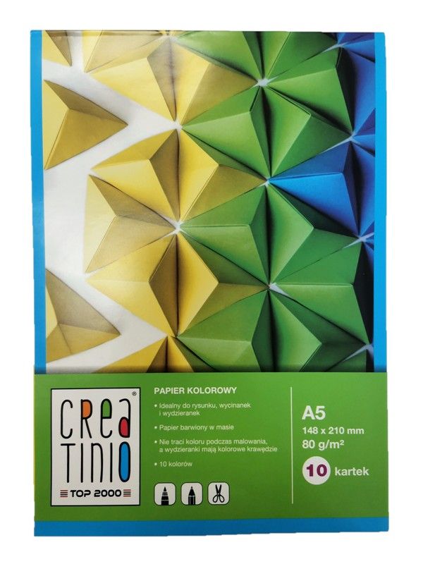 PAPIER A5 KOLOR CREATINO10