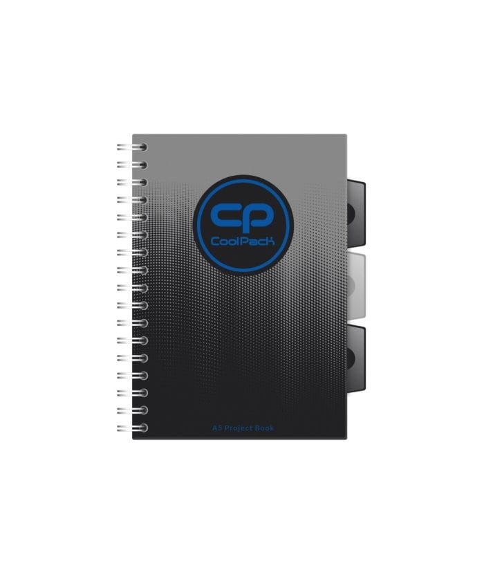 COOLPACK - GRADIENT - KOŁOZESZYT A5 - GREY