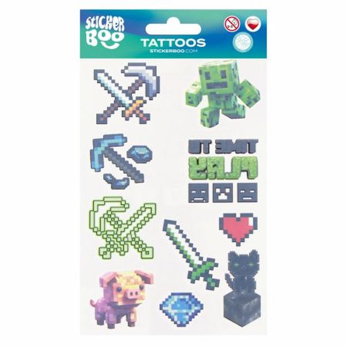 TATUAż PIXEL 100X175 S-BOO B C 1 1000