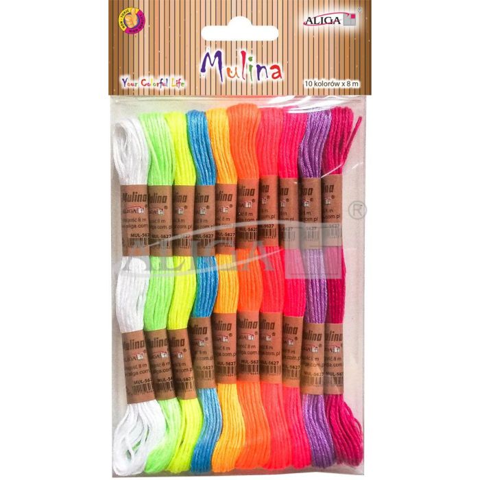 Mulina MUL-5627 mix dł.8m bl.10szt.
