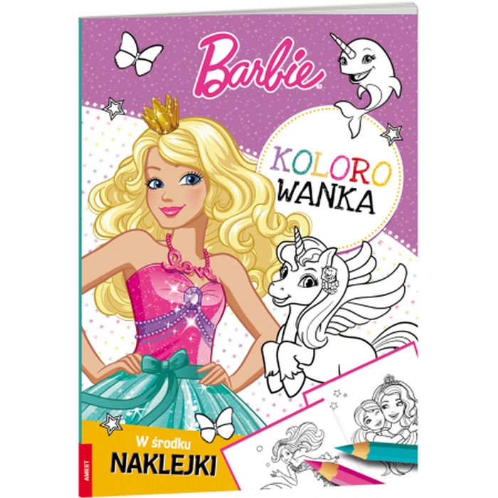 BARBIE DREAMTOPIA. KOLOROWANKA