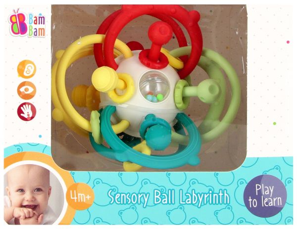 BAM BAM KULA SENSORYCZNA LABIRYNT 18X14X14 WB 24