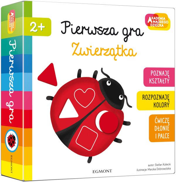 Gra Logiczna MOJA PIERWSZA GRA ZWIERZĄTKA 2+
