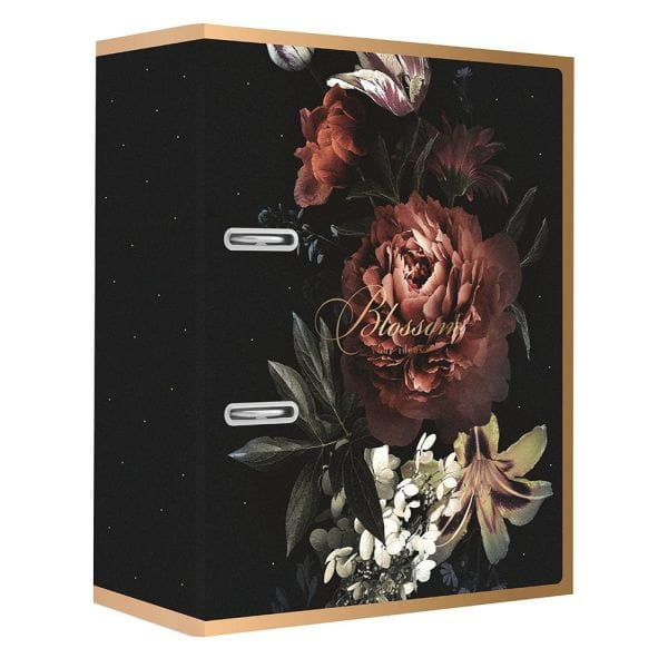 Segregator A4 75mm 2 Ringi Satin Metallic Blossom