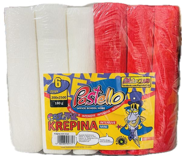 KREPINA MINI BIAŁO-CZERWONA