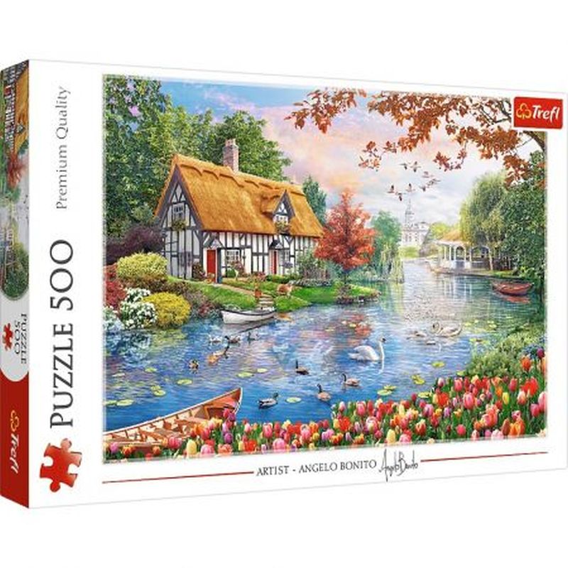 PUZZLE 500 CICHA PRZYSTAŃ