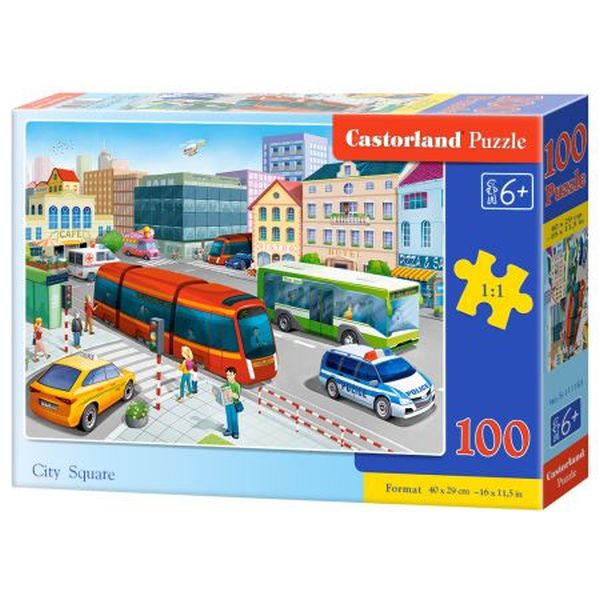 Castorland Puzzle 100 el. CITY SGUARE
