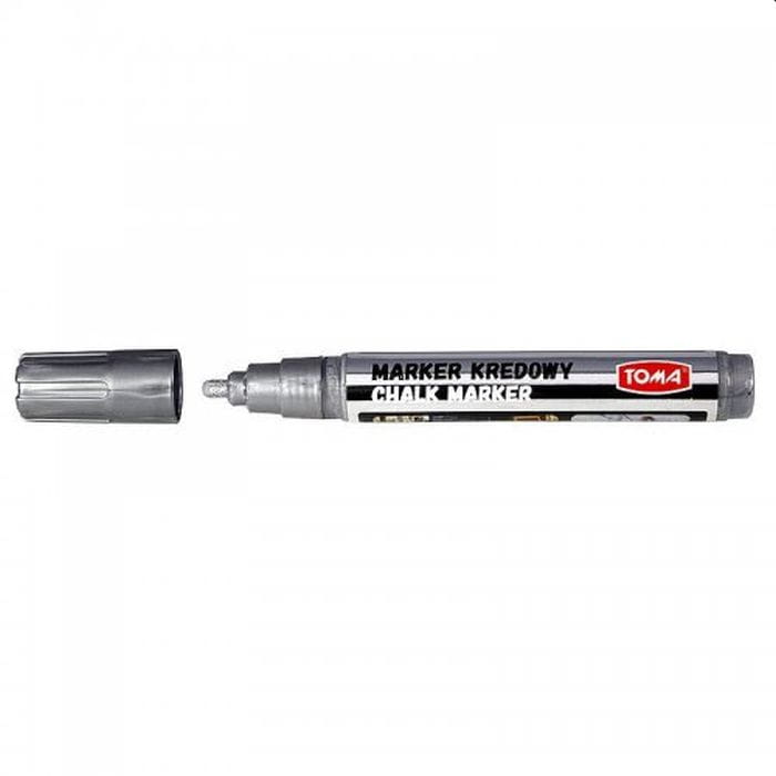 MARKER KREDOWY 4,45 MM SREBRNY /10/