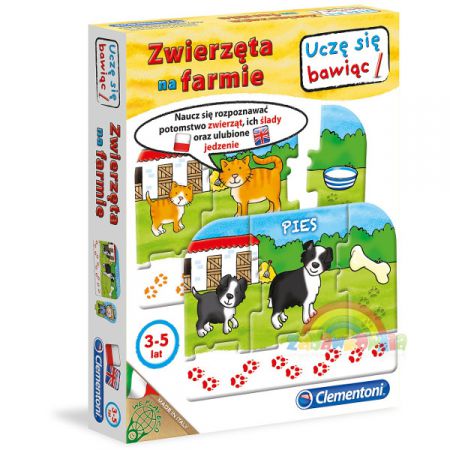 Clementoni Zwierzęta na Farmie 1