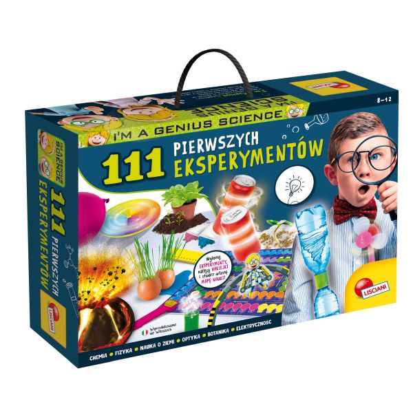 LISCIANI I'M A GENIUS 111 PIERWSZYCH EKSPERYMENTÓW.