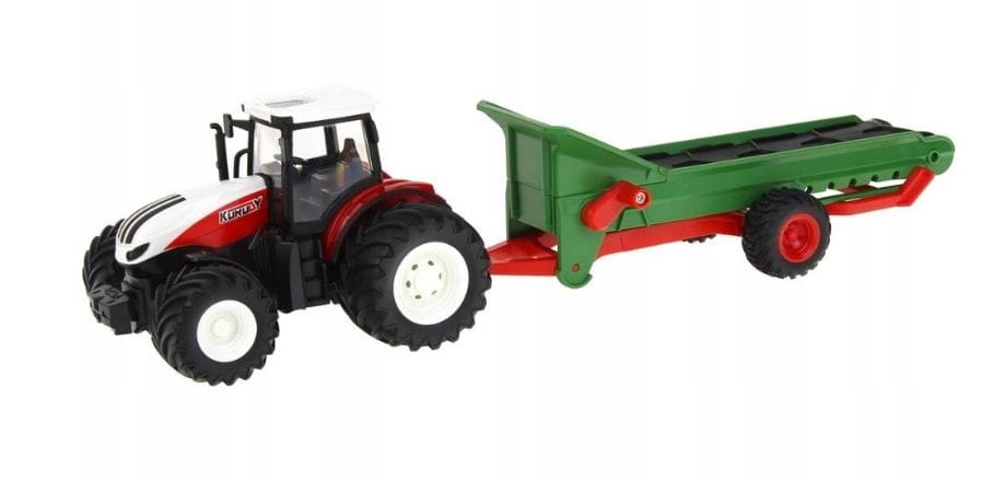 Traktor z przyczepą R/C 49x17x17,5cm