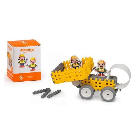 Marioinex Klocki Mini Waffle Budowniczy Mały 42 elementy