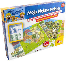 Puzzle Moja piękna Polska , Mały Geniusz, Lisciani