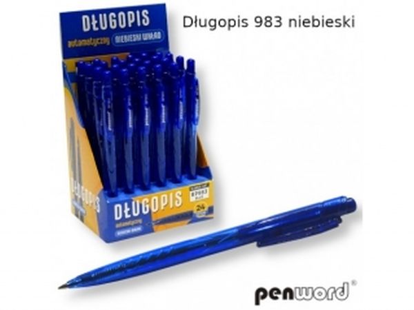 DŁUGOPIS BP983 NIEBIESKI