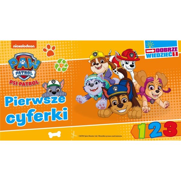 Psi Patrol. Dobrze wiedzieć cz. 1 Pierwsze cyferki