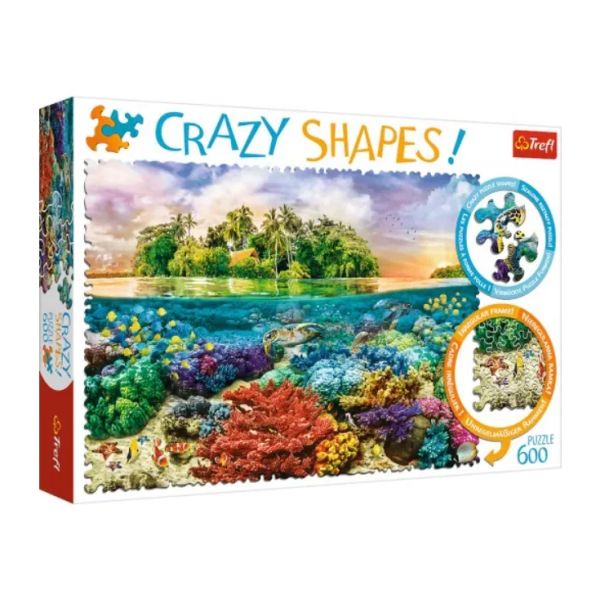 Puzzle 600 el. Tropikalna Wyspa Trefl