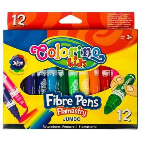Flamastry Jumbo z okrągłą końcówką Colorino