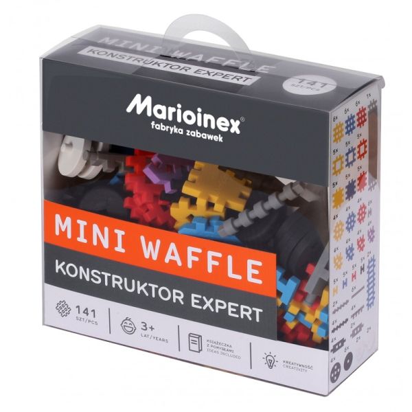Marioinex Mini Waffle Konstruktor Expert 141 elementów