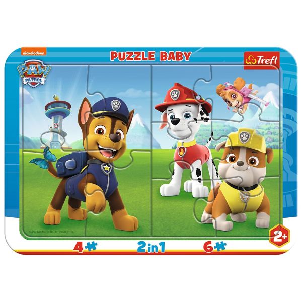 Puzzle Ramkowe Psi Patrol Trefl