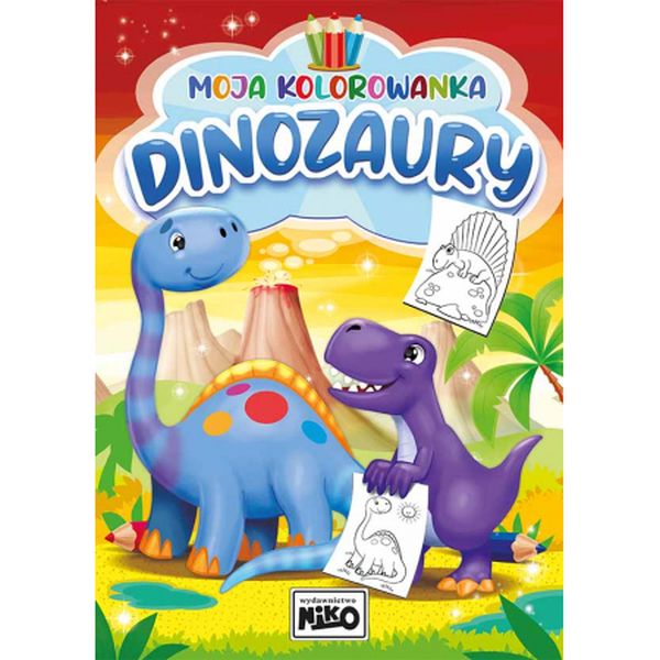 Moja kolorowanka - Dinozaury