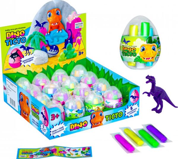 CIASTOLINA ZESTAW DINO