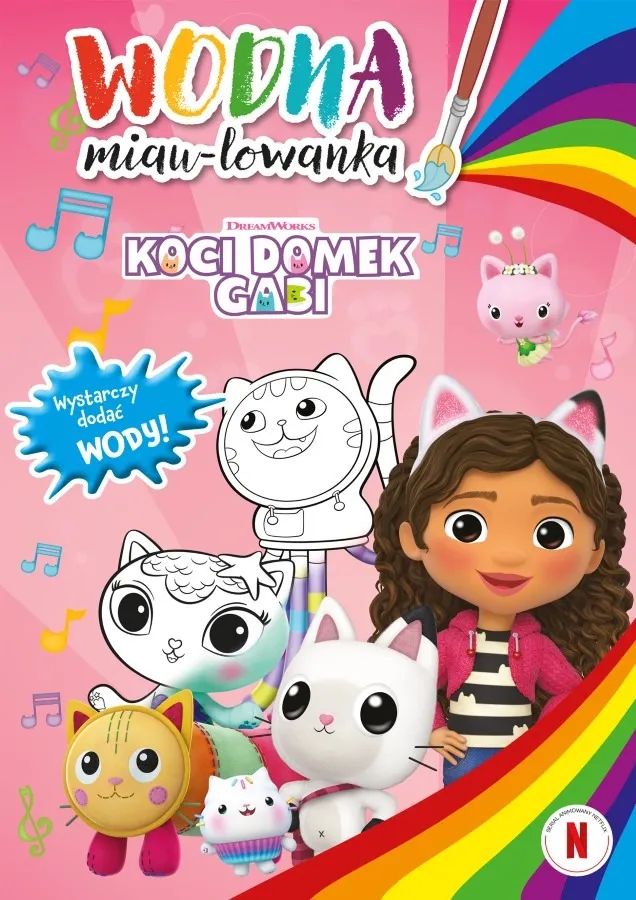 Kolorowanka Wodna Koci Domek Gabi Trefl