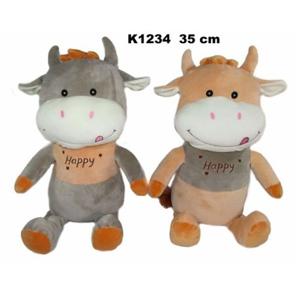 Pluszak KROWA 2 KOLORY 35CM SK 163851 S