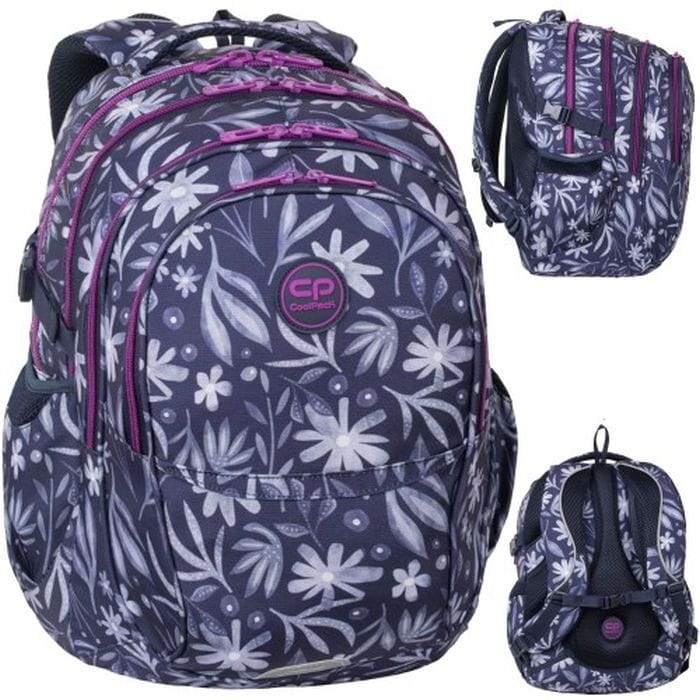 COOLPACK - FACTOR - PLECAK MŁODZIEŻOWY - SHY FLOWER
