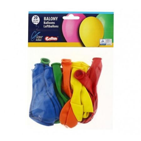 BALON PASTEL 10" 20SZTUK