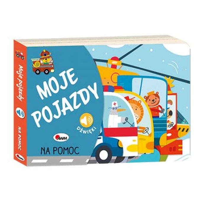 Książeczka Moje pojazdy. Na pomoc