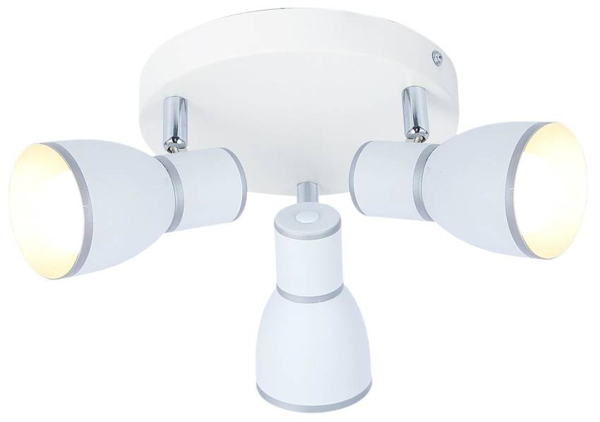 LAMPA SUFITOWA FIDO PLAFON E14 BIAŁY+CHROM