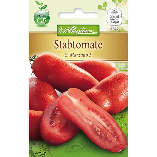 Pomidor San Marzano 3 - Nasiona. Ilość w opakowaniu: 1 opak - GradinaMax