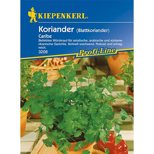 Kolendra Karibe - Nasiona. Ilość w opakowaniu: 1 opak - GradinaMax