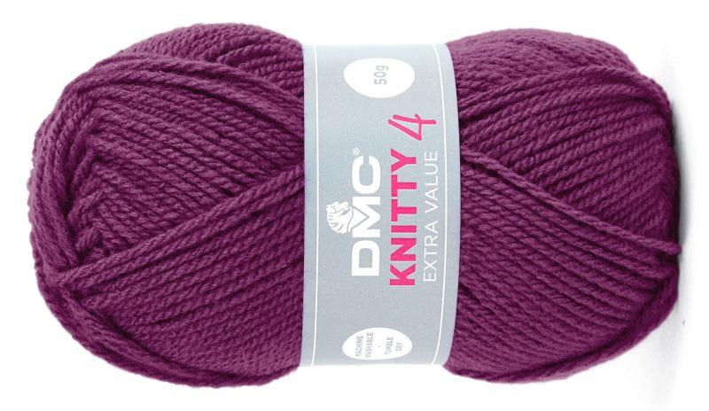 WŁÓCZKA DMC KNITTY 4 KOL.679 / JEŻYNA