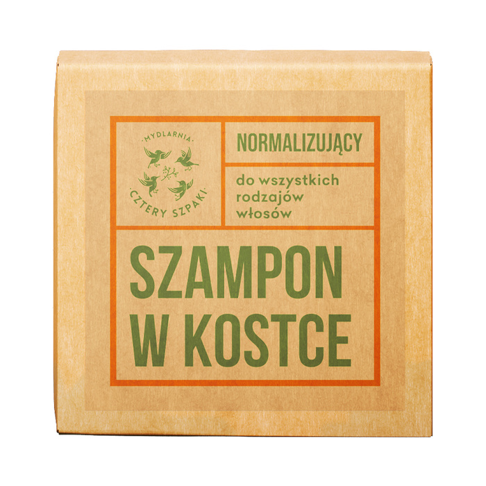 4 Szpaki Szampon normalizujący - Rozmaryn i Mandarynka