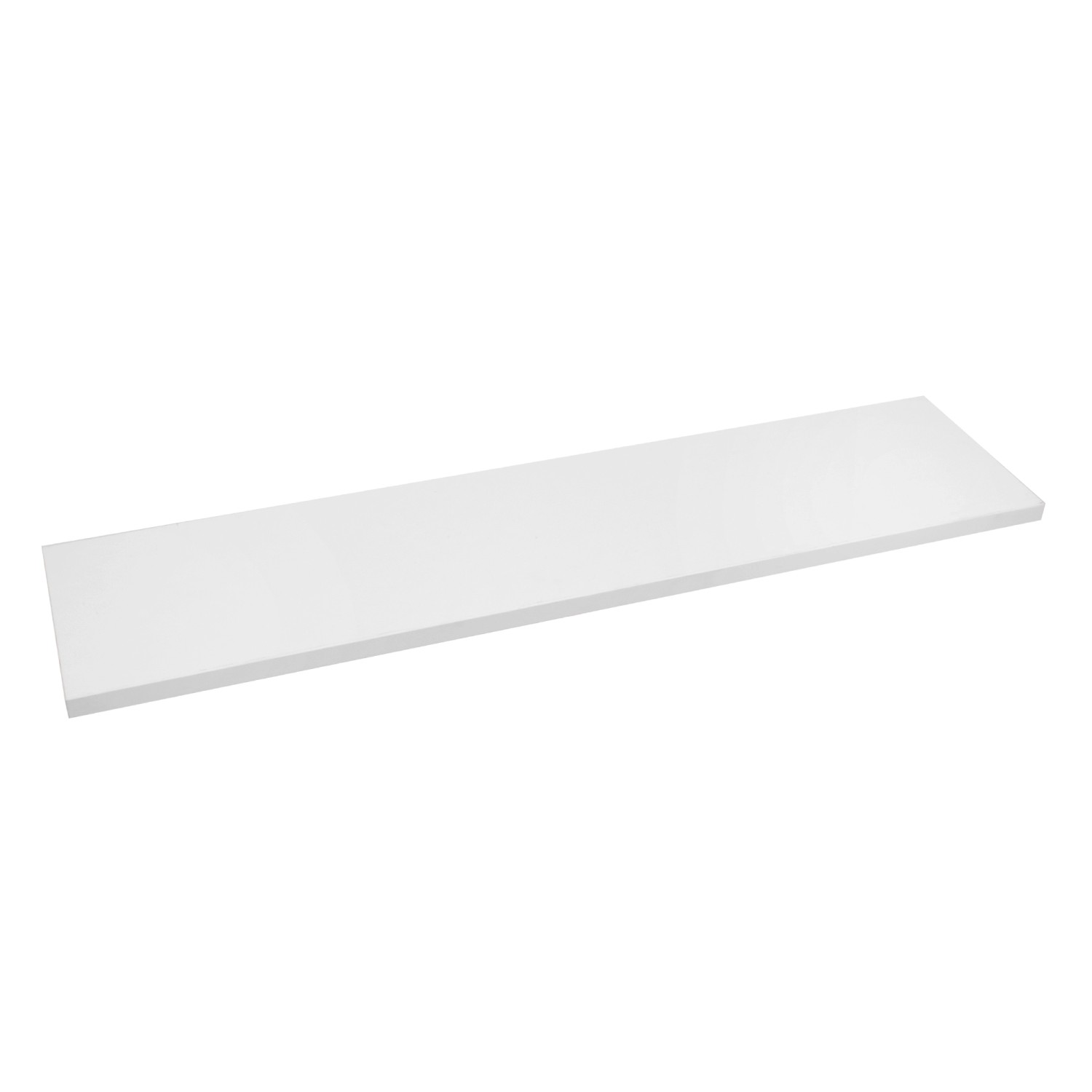Półka regałowa biała 80 cm x 20 cm
