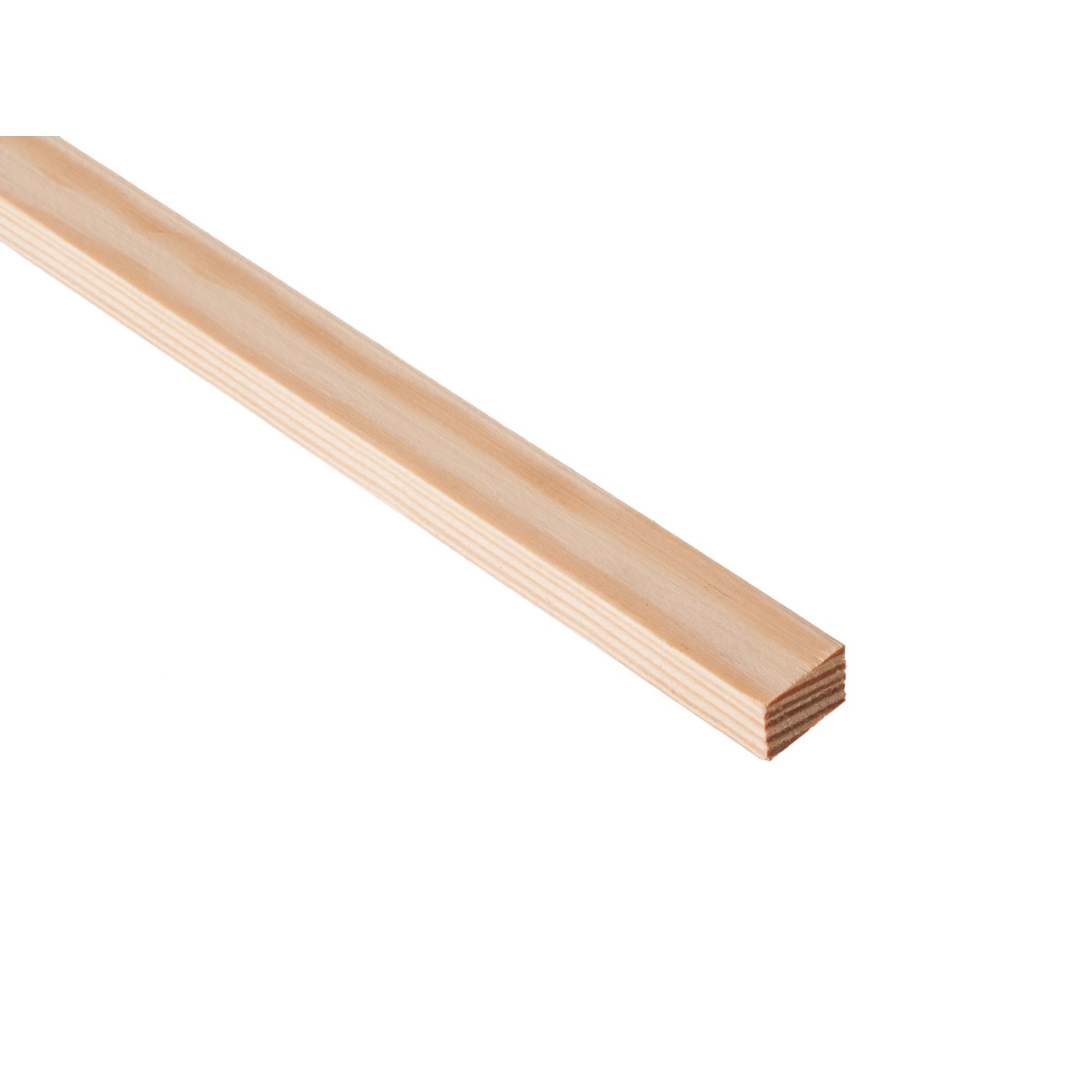 Listwa prostokątna sosnowa, wym. 10 mm x 15 mm x 900 mm