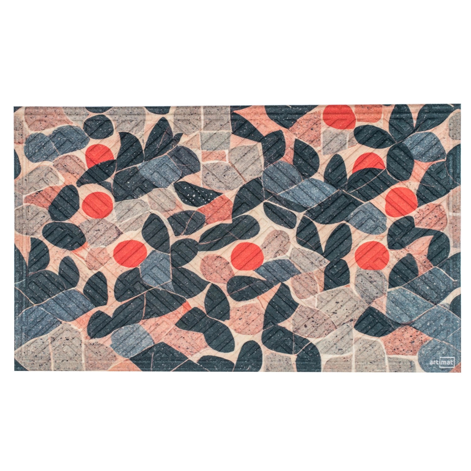 Wycieraczka materiałowa wielokolorowa 45 x 75 cm
