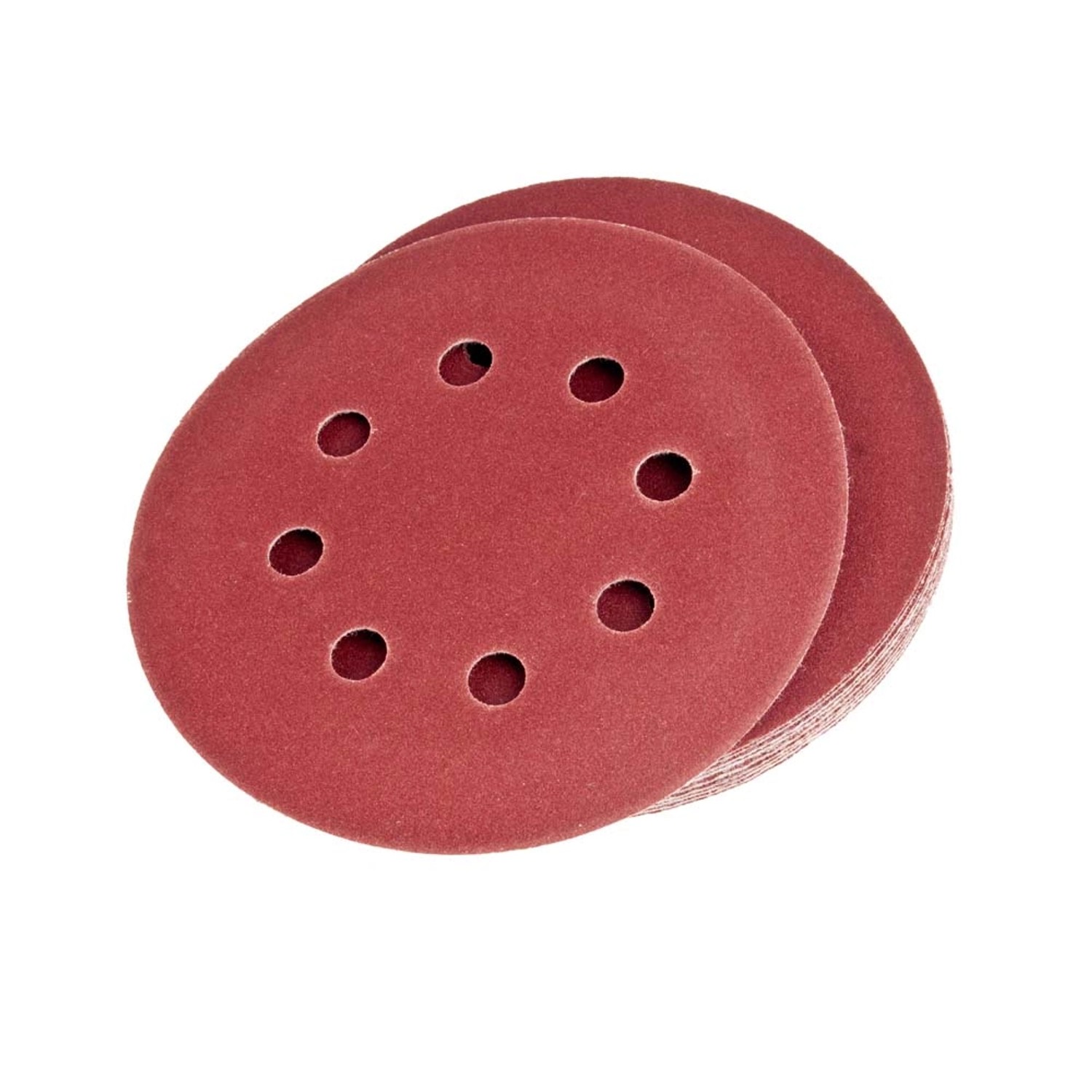LUX Krążek ścierny na rzep 125 mm P 240