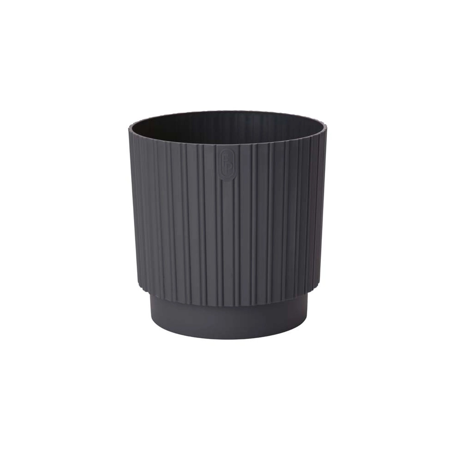 Osłonka Mika Cyli recycled antracyt - 14 cm