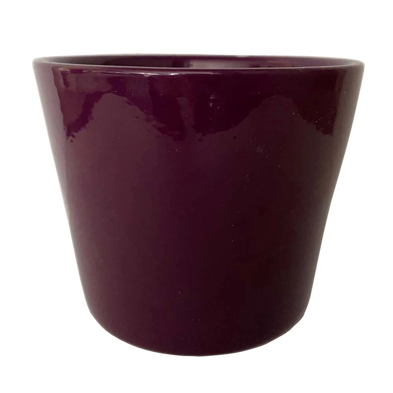 Osłonka ceramiczna Dola śliwkowa - śr. 11 cm