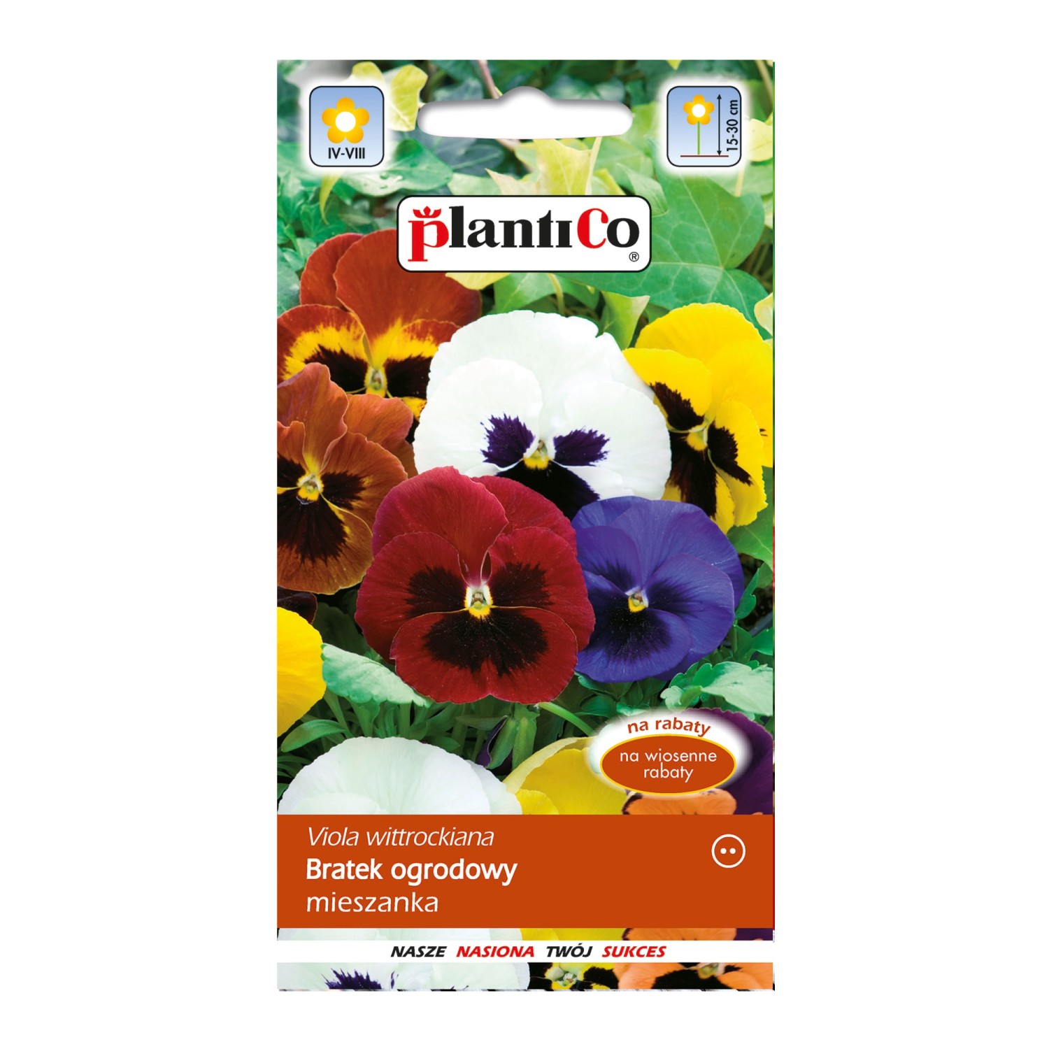 Bratek ogrodowy mix