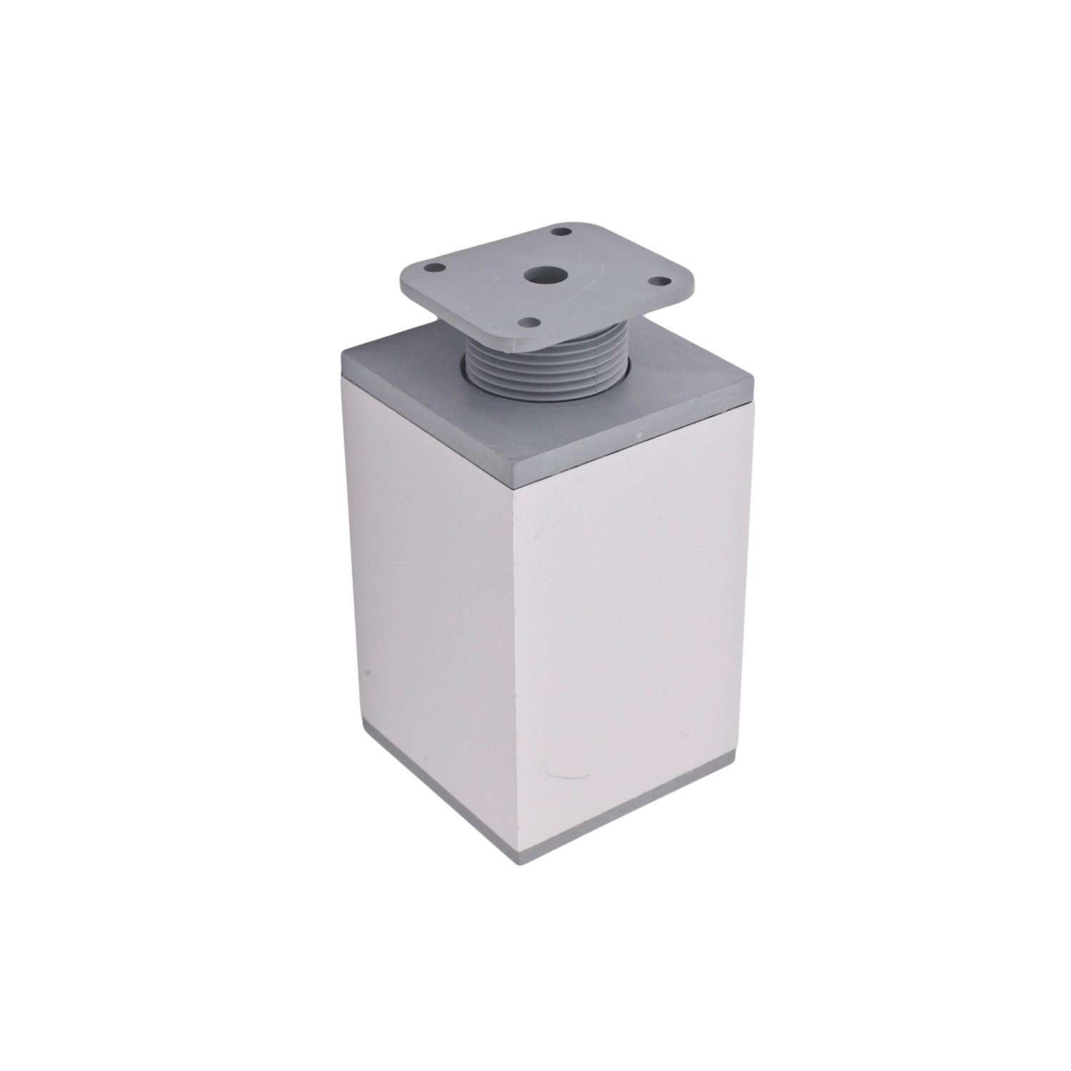 Hettich Noga do mebli aluminiowa 6 cm x 6 cm x 10 cm