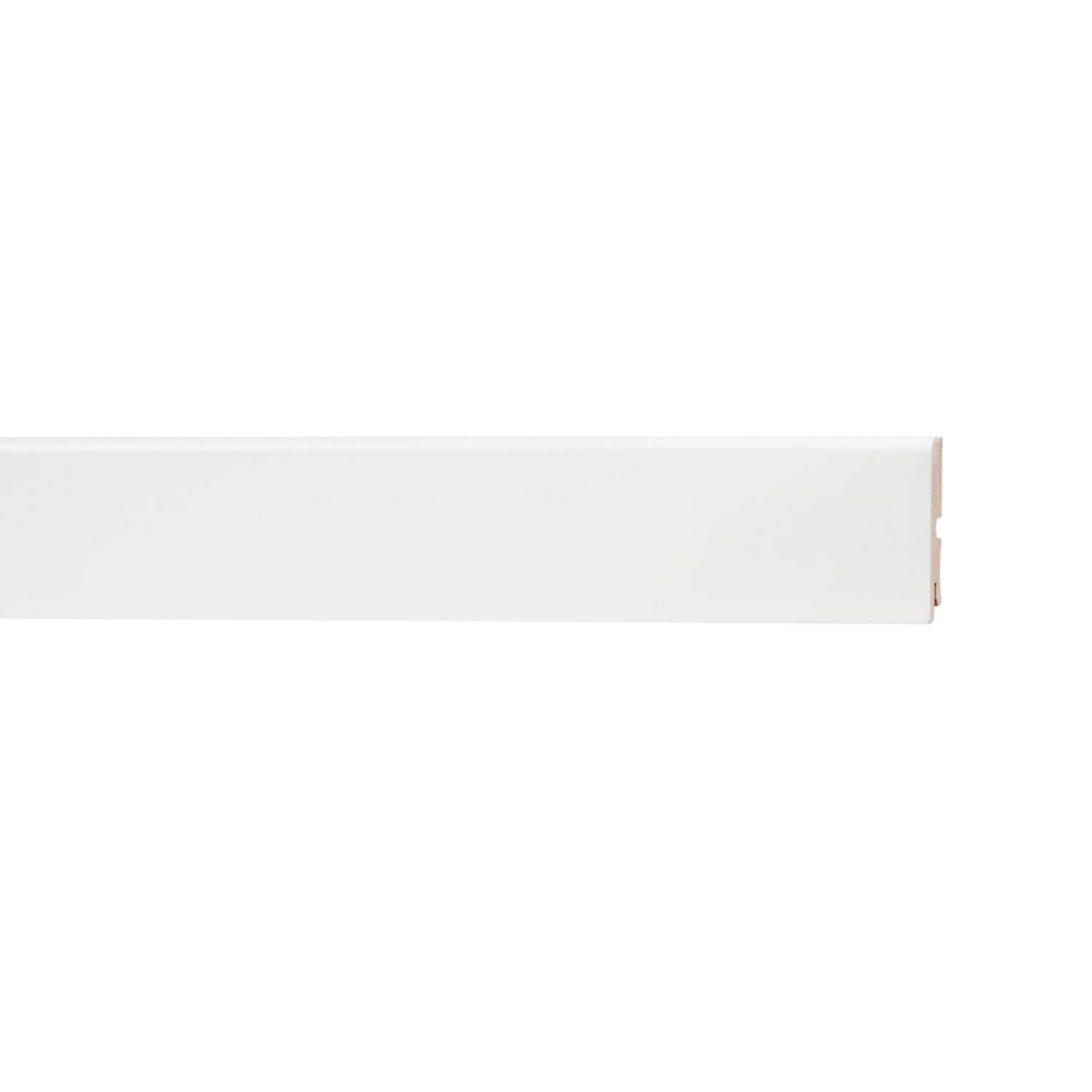 Foge Listwa przypodłogowa LB1, biały półmat 16 x 80 x 2000 mm