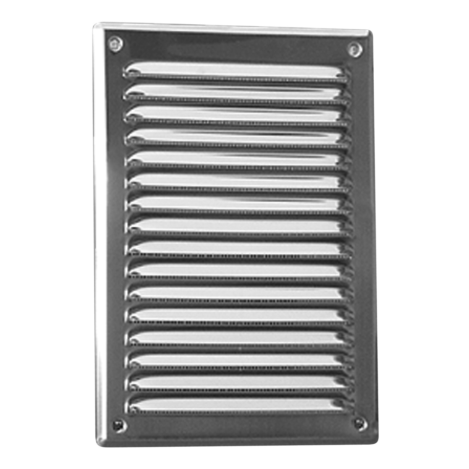 Vents Osłona z siatką 175 mm x 250 mm chromowana