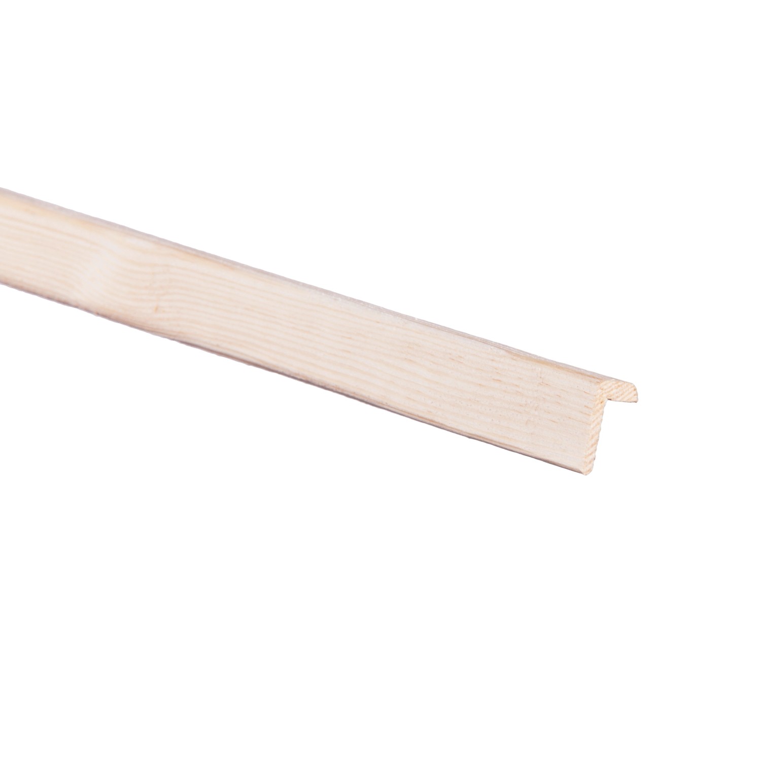 Listwa narożnikowa sosnowa, wym. 15 mm x 25 mm x 900 mm