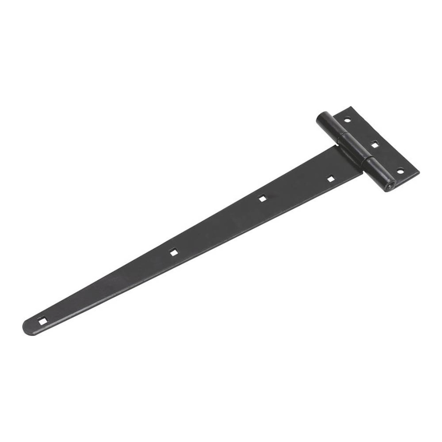 Zawias piwniczny prosty 491x45x11 mm czarny