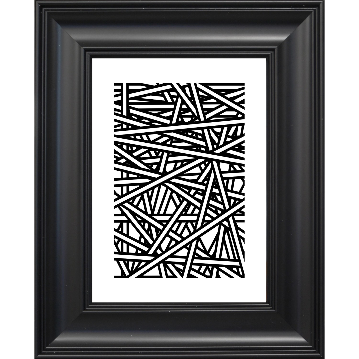 Ramka ARTE czarna matowa 10 cm x 15 cm